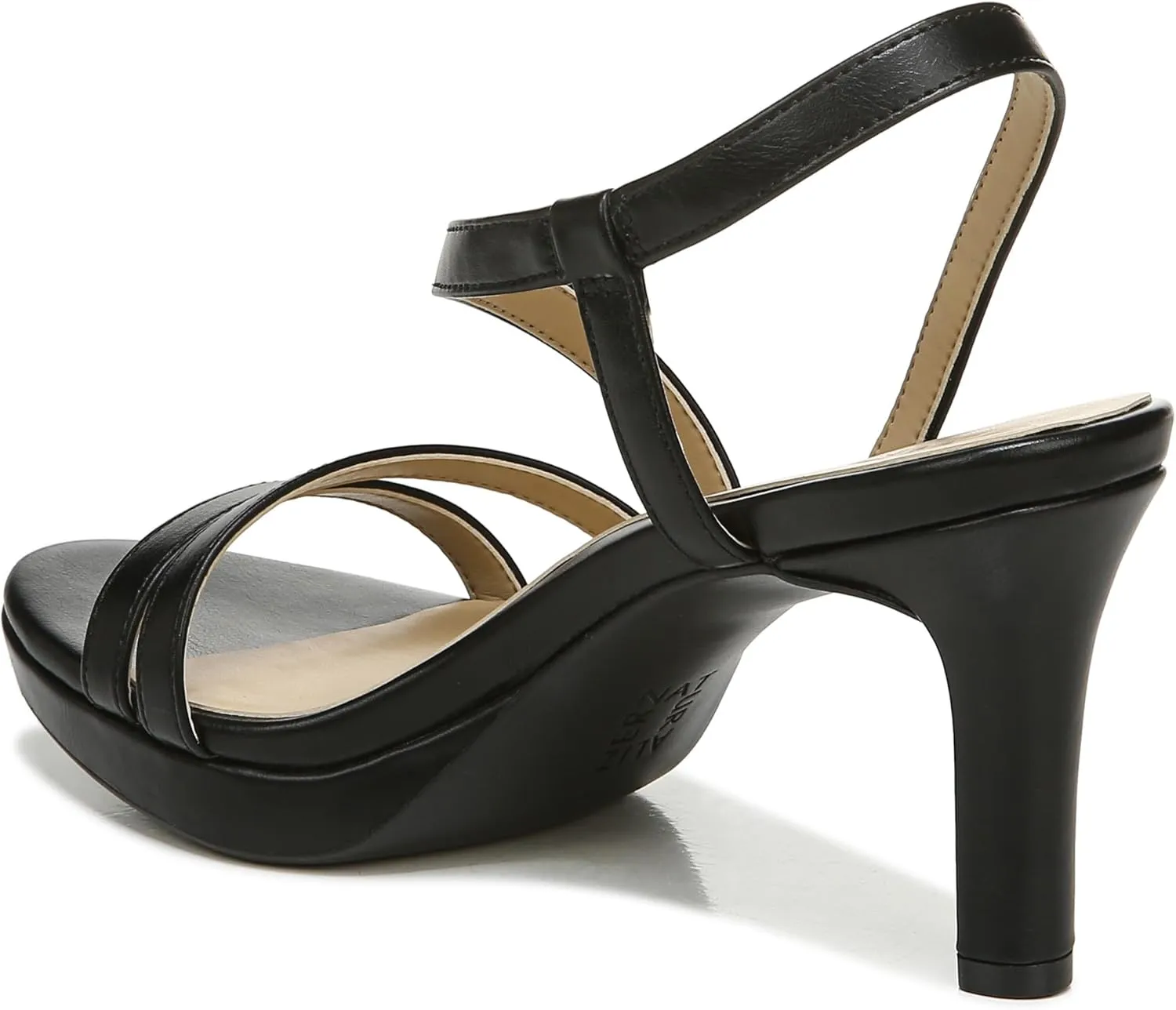Naturalizer Women's Brenta Strappy Platform Dress Sandal Heeled