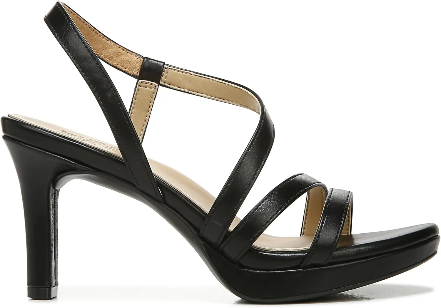 Naturalizer Women's Brenta Strappy Platform Dress Sandal Heeled