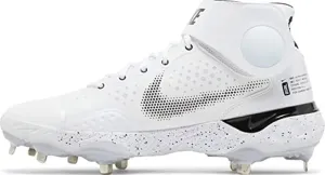 Nike React Alpha Huarache Elite 3 Mid Metal Baseball Cleats