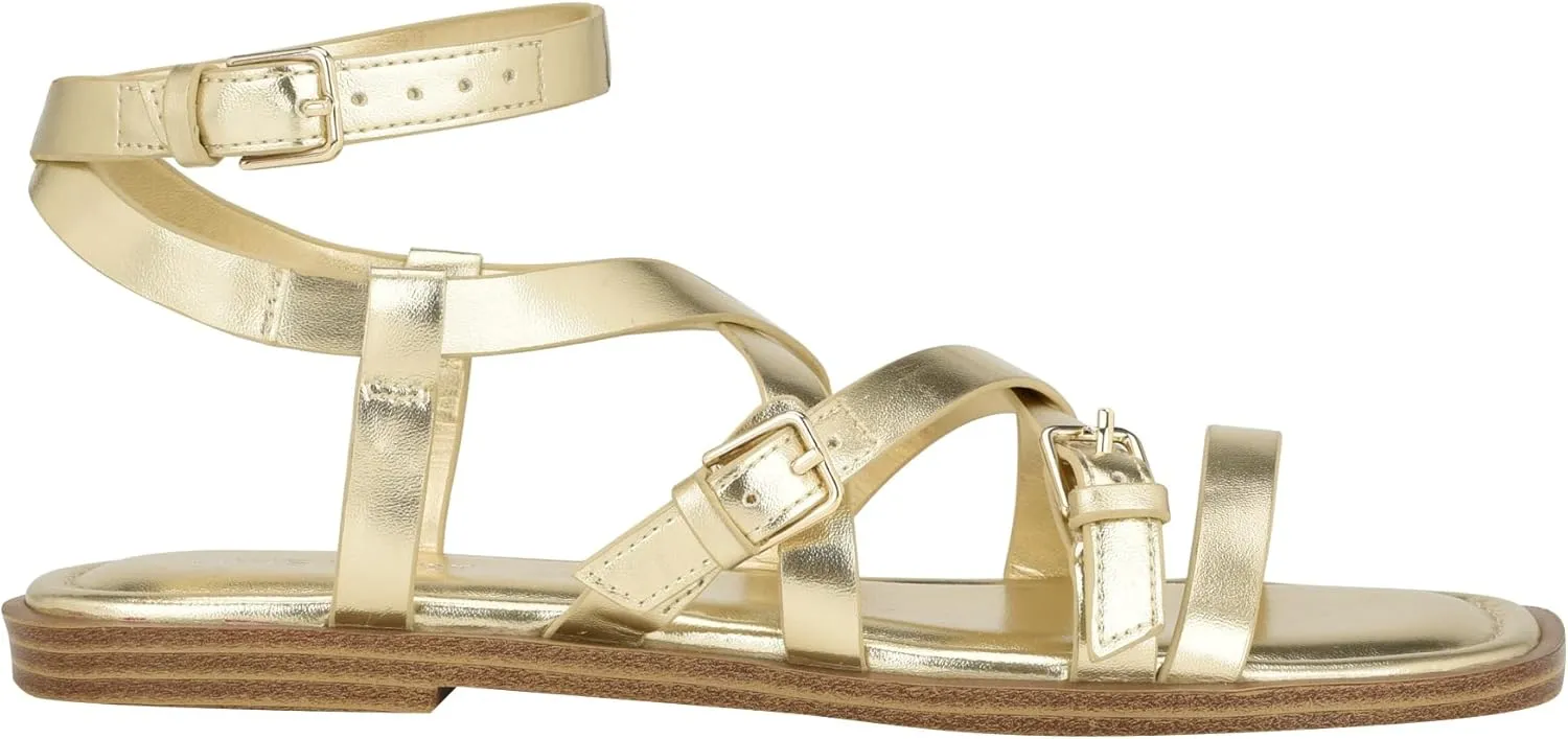 Nine West Women's Rulen Flat Sandal