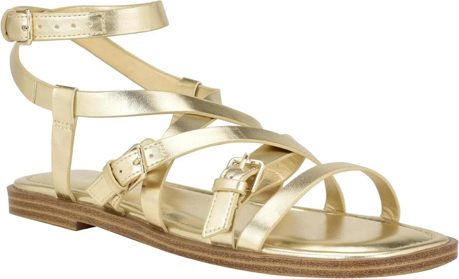Nine West Women's Rulen Flat Sandal