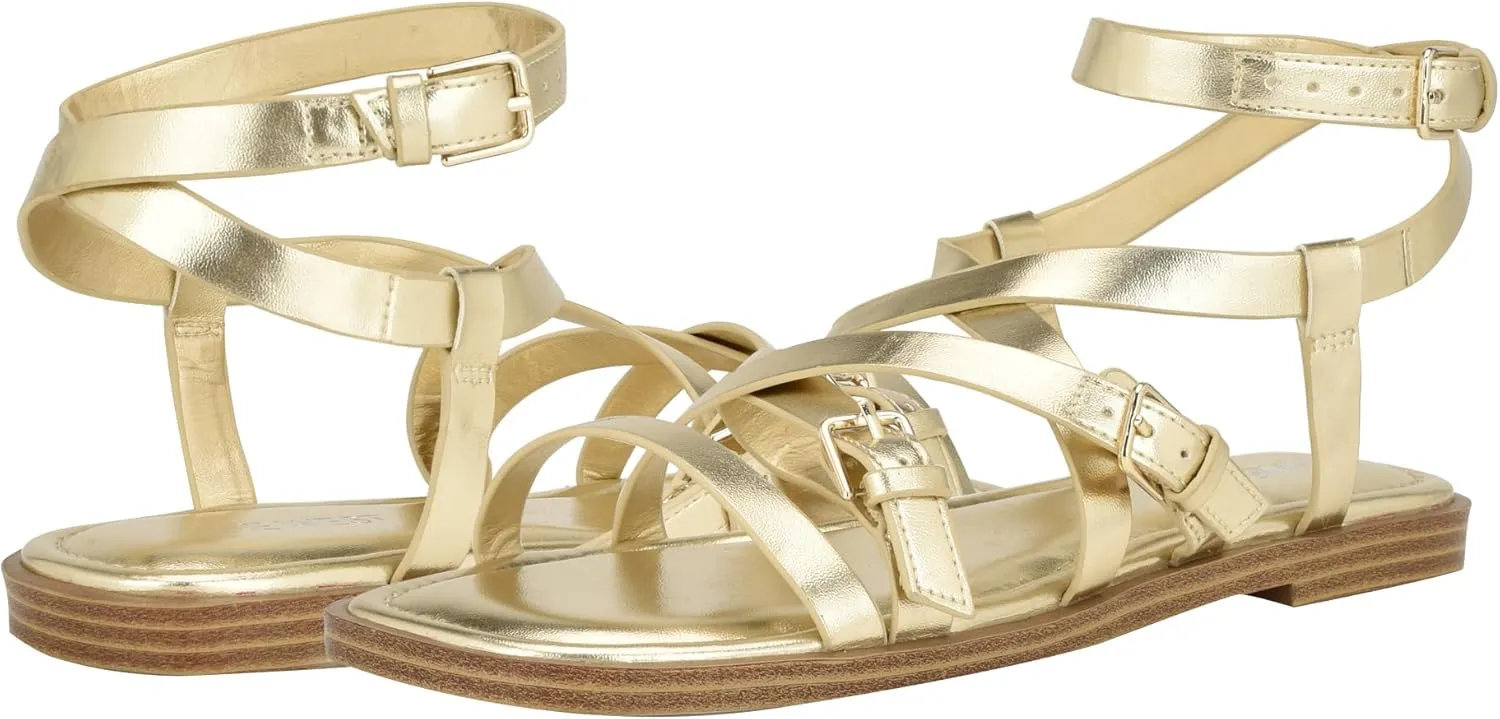 Nine West Women's Rulen Flat Sandal