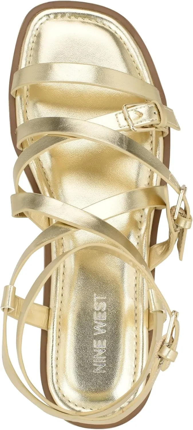 Nine West Women's Rulen Flat Sandal