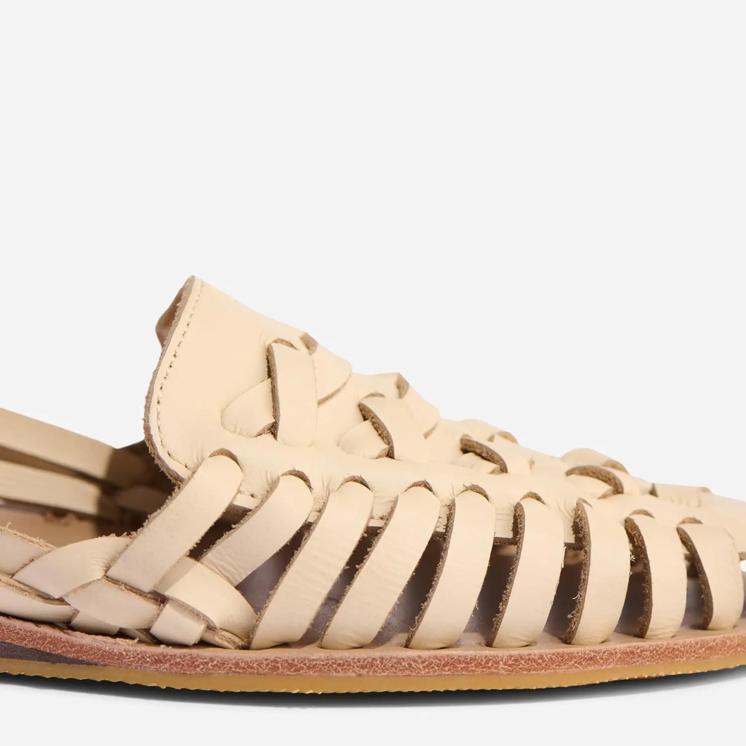Nisolo Women's Huarache Sandals, Slip-On Comfort, Designed for Casual Everyday Wear, Handwoven & Waterproof Leather, No-Slip Sole