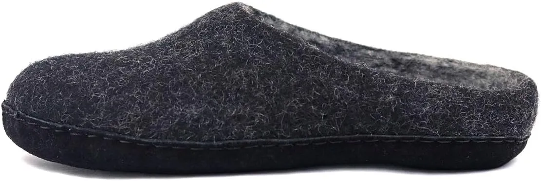 Nootkas Men's Felted Merino Wool 'Astoria' Mule House Slipper