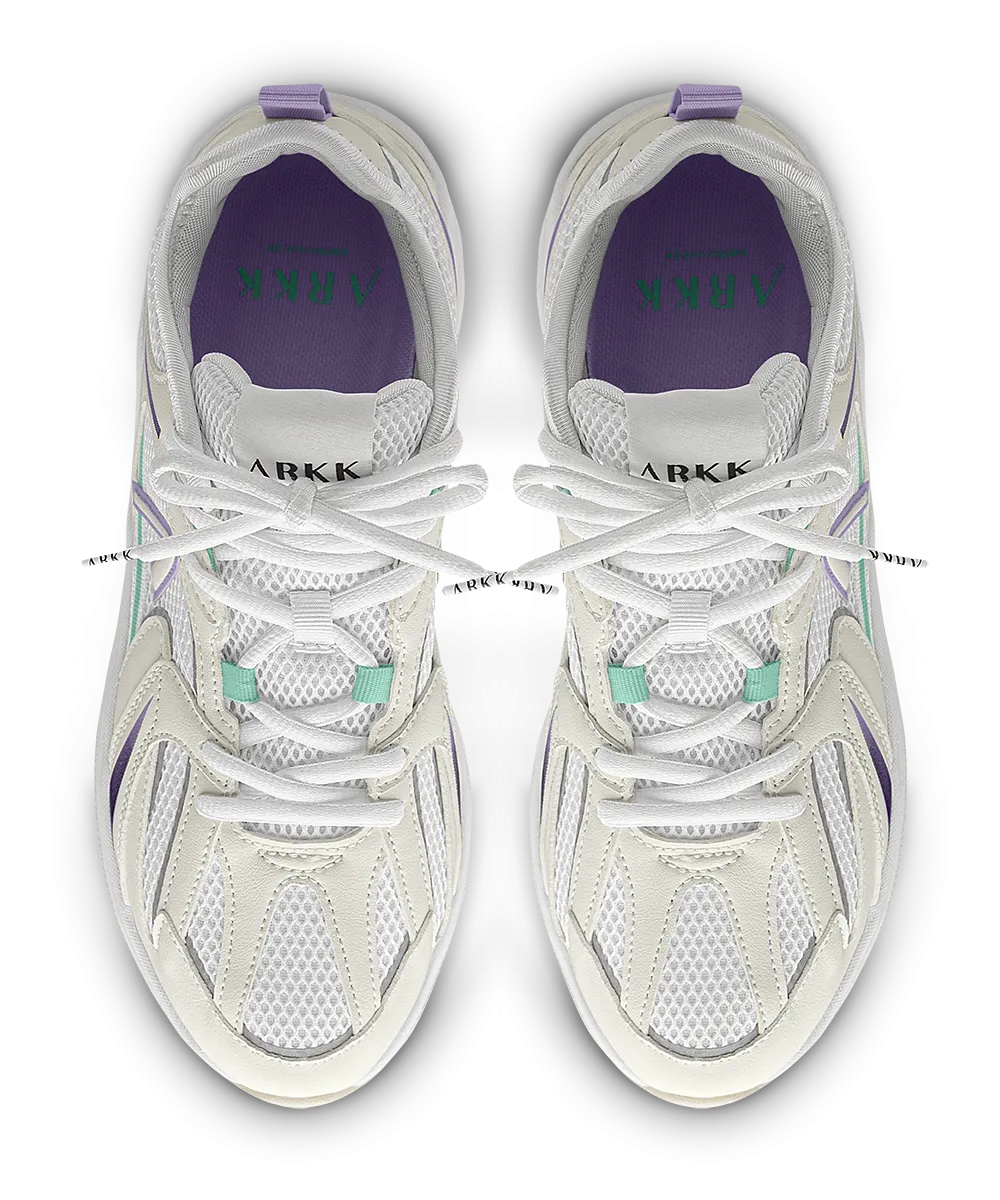 Oserra Mesh S-SP | White Pastel Mint | Men