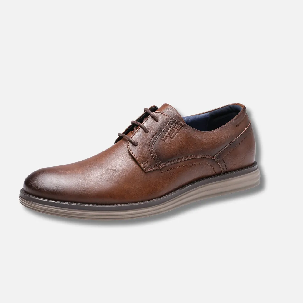 Oxford-Elite Men’s Leather Derby Shoes