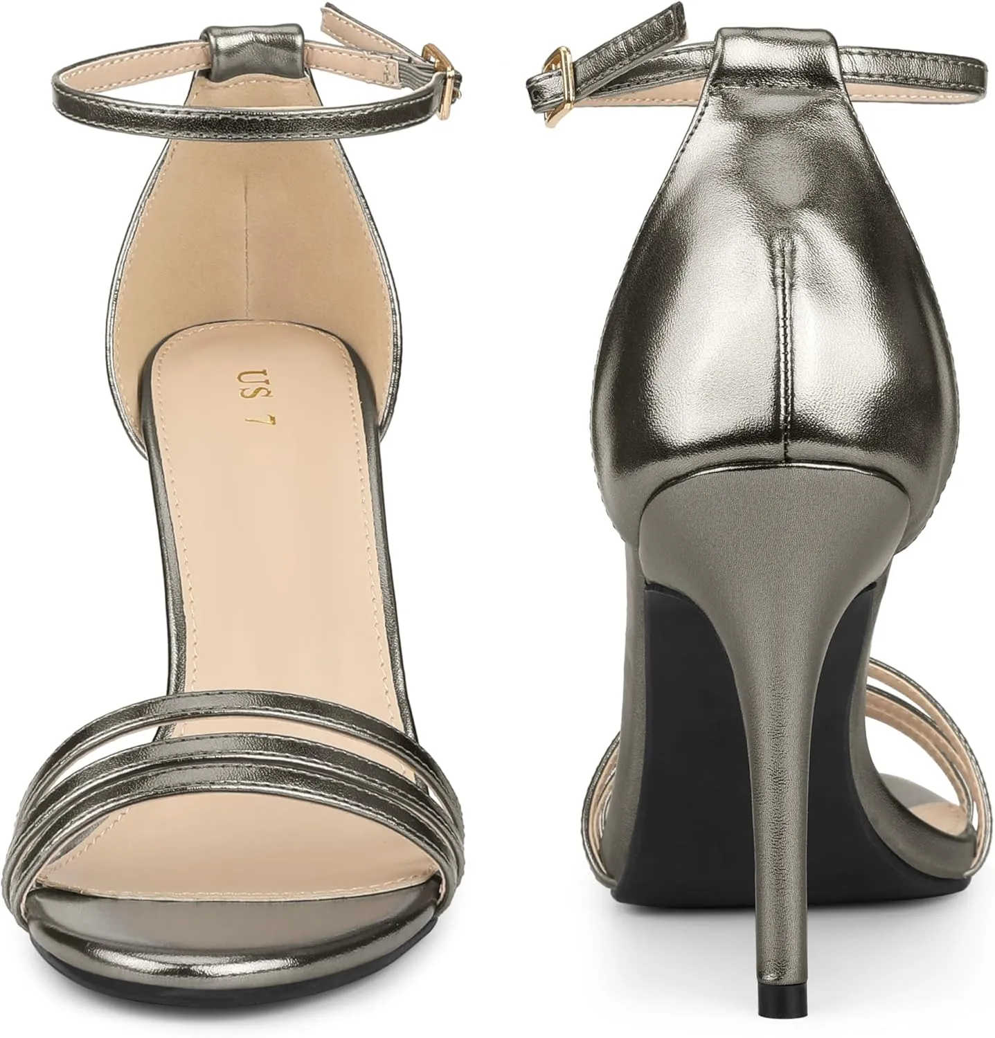Perphy Strappy Heels Stiletto Heel Sandals for Women