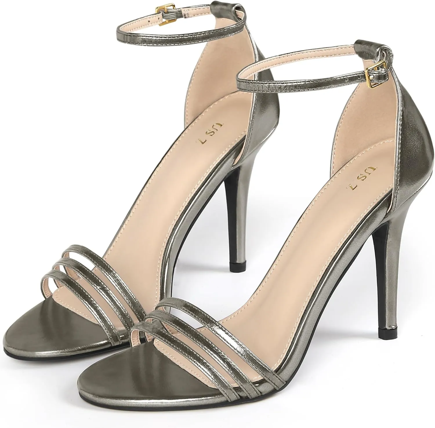 Perphy Strappy Heels Stiletto Heel Sandals for Women