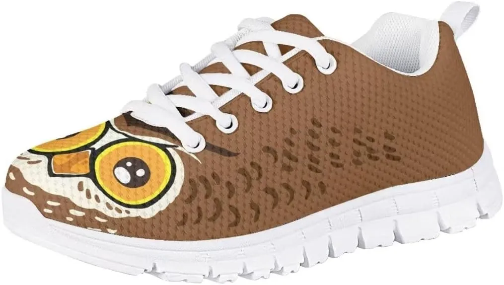 PinUp Angel Cute Girls Sneakers Kids Comfortable Lightweight Tennis Shoes Breathable Sport Walking Shoes