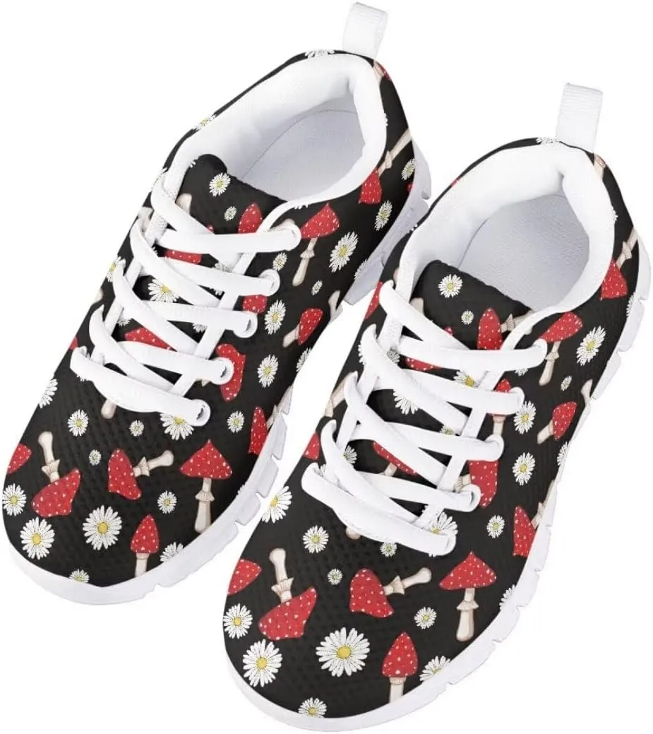 Pinupub Kid Boys Girls Sports Shoes Lightweight Athletic Running Walking Breathable Sneakers