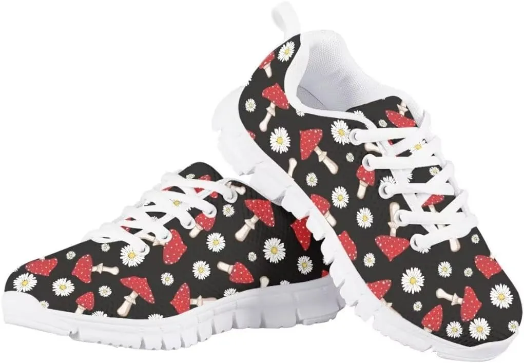 Pinupub Kid Boys Girls Sports Shoes Lightweight Athletic Running Walking Breathable Sneakers