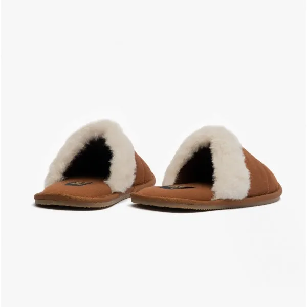 Polo Ralph Lauren KELCIE Womens Mule Slippers Snuff
