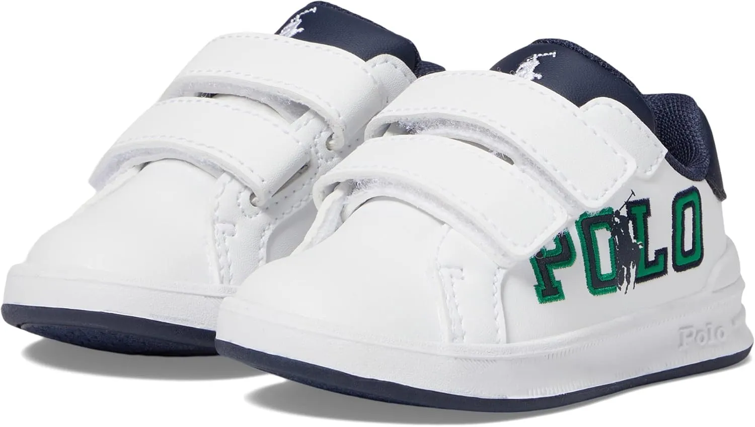 POLO RALPH LAUREN Unisex-Child Heritage Court Bear Ez (Toddler) Sneaker