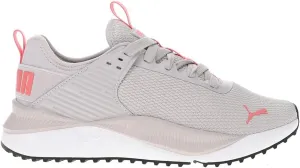 PUMA Womens Pc Runner Mesh Lace Up Sneakers Shoes Casual - Grey - Size 9 M