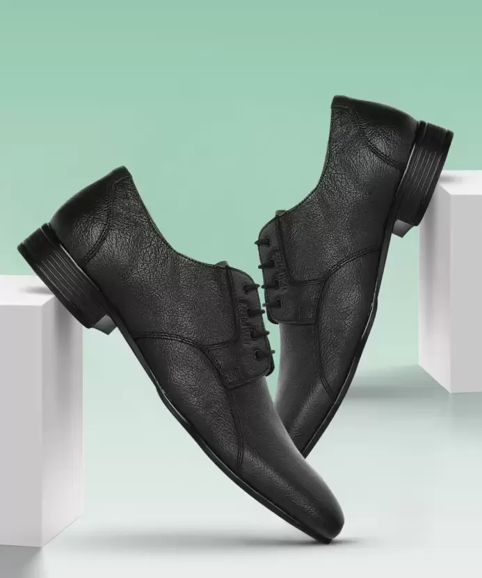 Pure Leather Formal Shoes for Men - Defective
