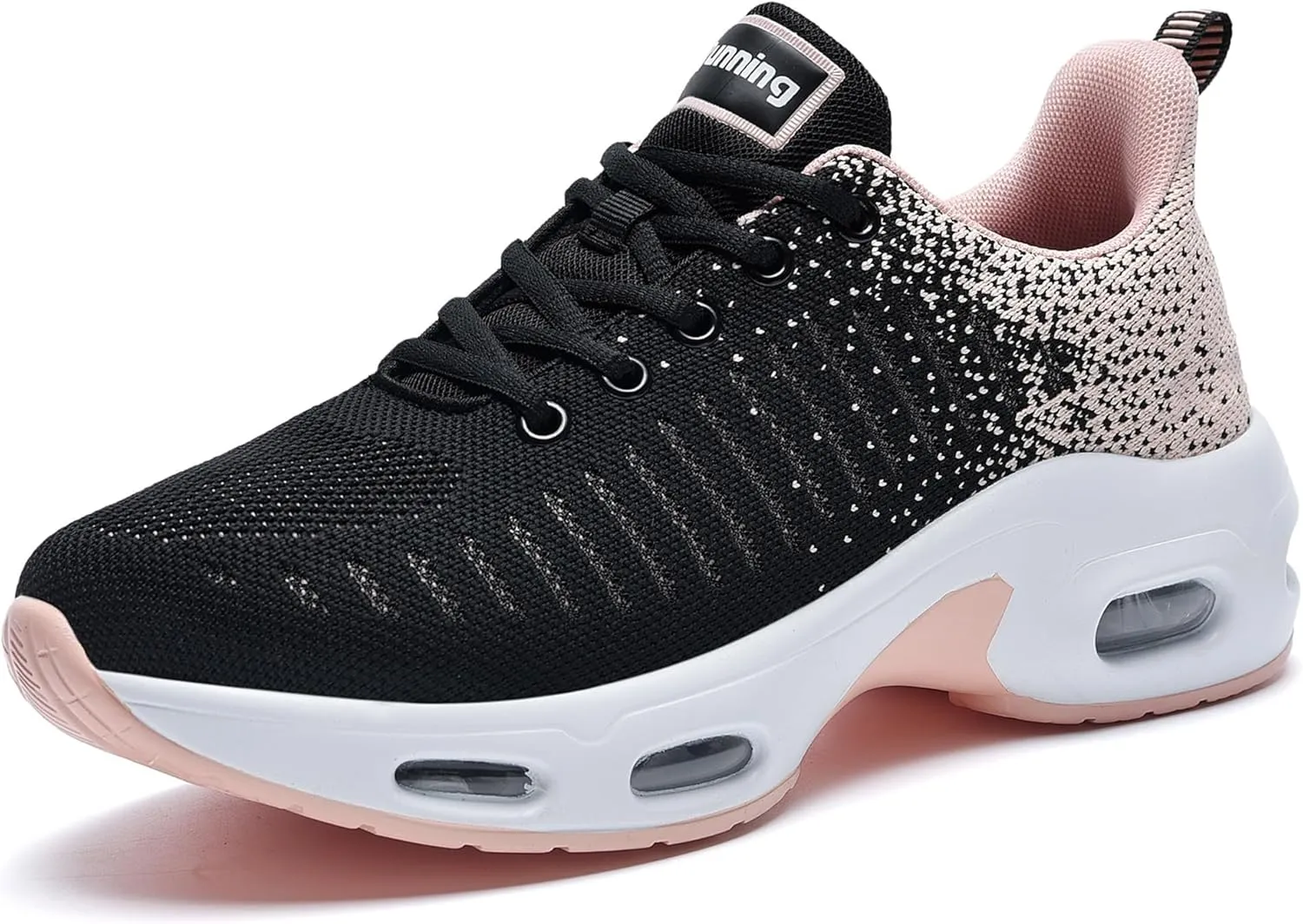 QAUPPE Womens Fashion Lightweight Sports Walking Sneakers Breathable Gym Jogging Running Tennis Shoes US 5.5-11 B(M)…
