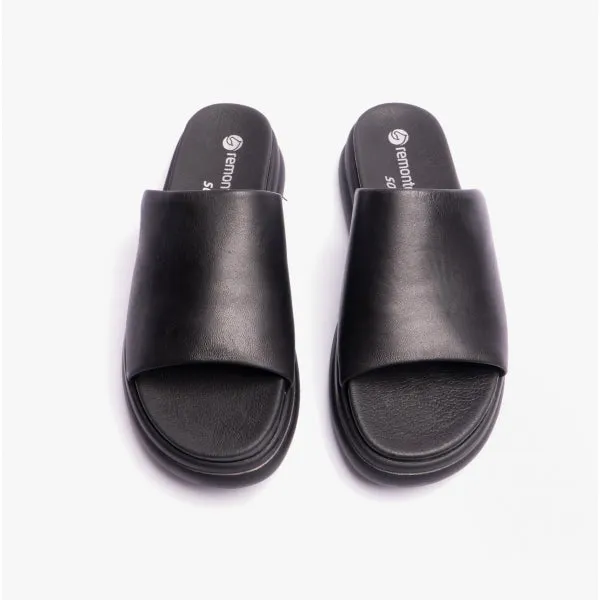 Remonte DONATELLA Womens Mule Sandals Black