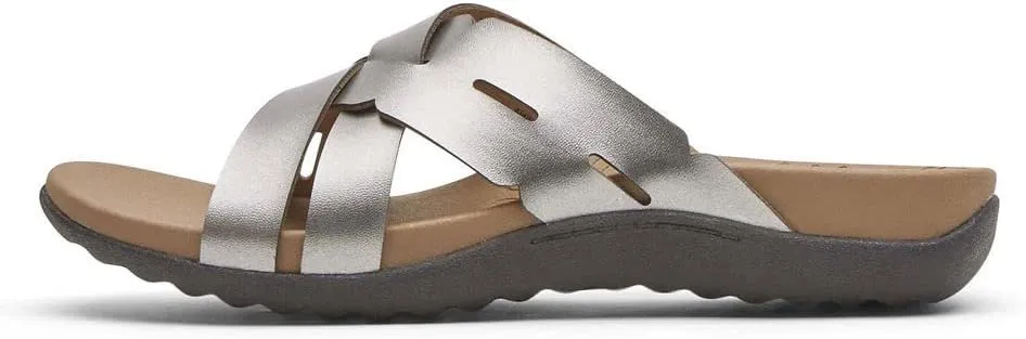 Rockport Women's Ridge Woven Slide Sandal