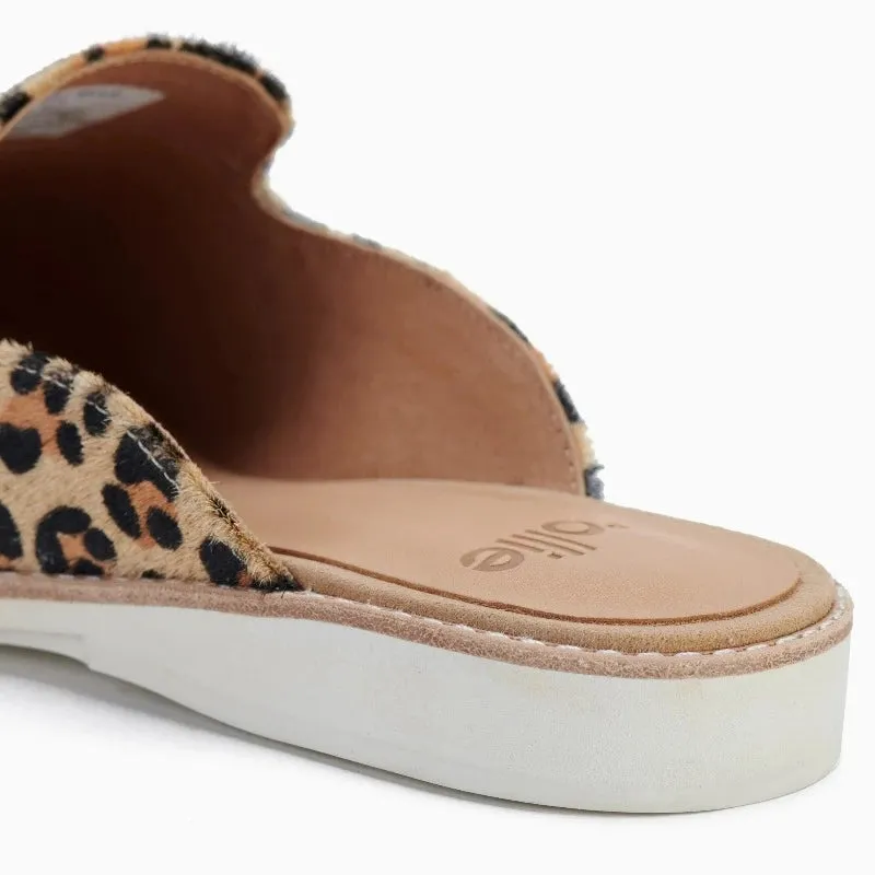 Rollie Nation Derby Mule in Camel Leopard Pony