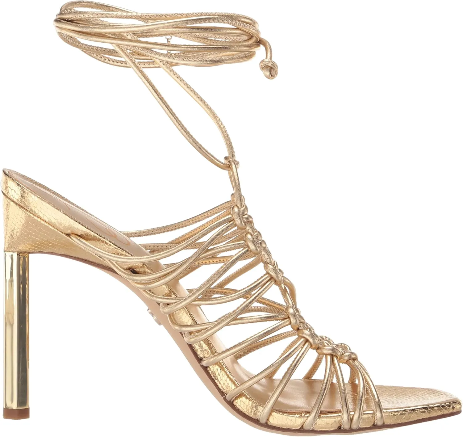 Sam Edelman Women's Lylah Lace Up Stiletto Sandal