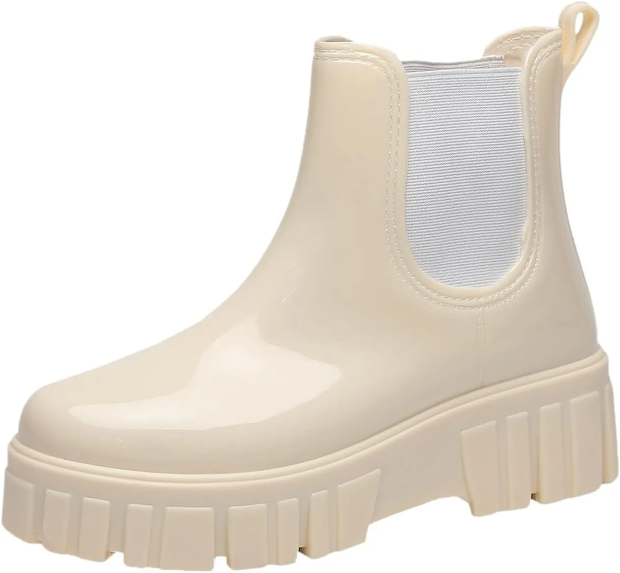Sandals for Womens Garden Water Boots Unisex Rain Outdoor Ribber Yard Long Shoes Footwear