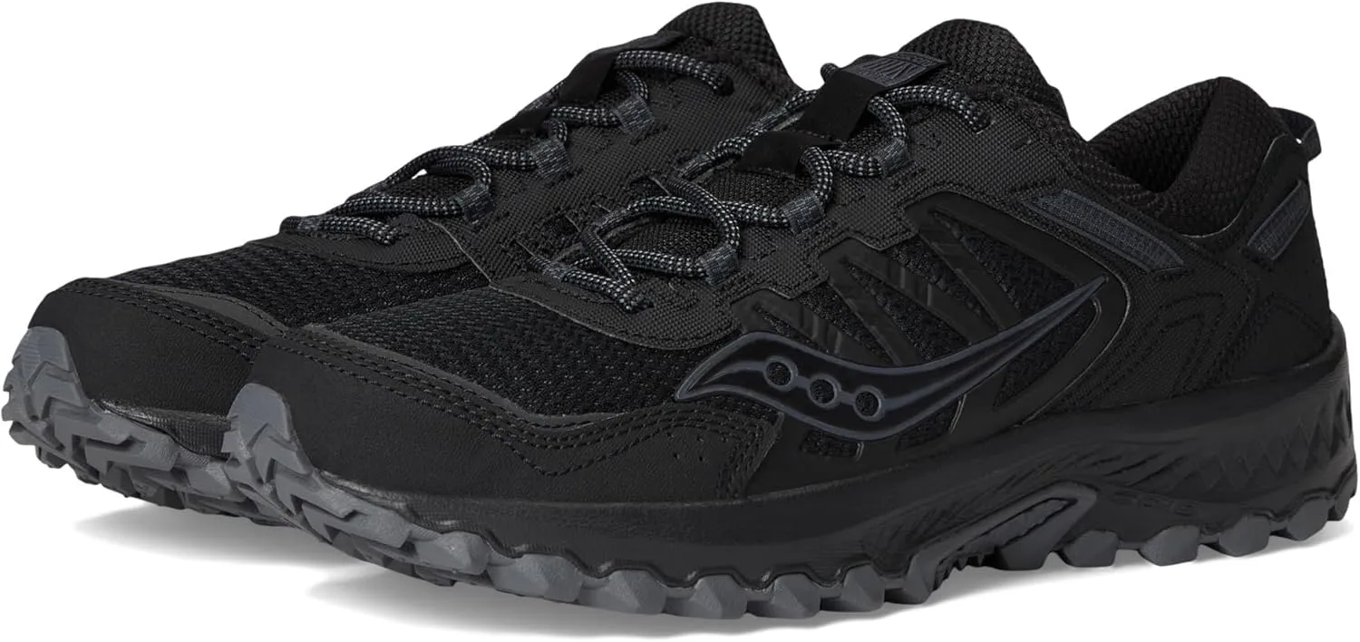Saucony Unisex Grid Peak Sneaker, Black, 13 US Men