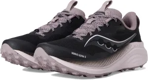 Saucony Women's Xodus Ultra 3 Sneaker, Black/Quail, 5