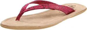 Sbicca Women's Cyclone Snake Thong Sandal