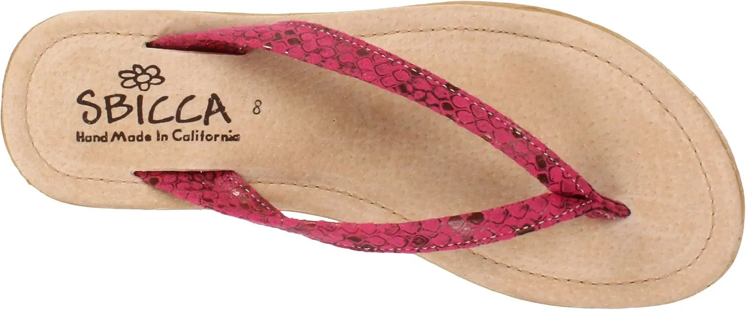 Sbicca Women's Cyclone Snake Thong Sandal