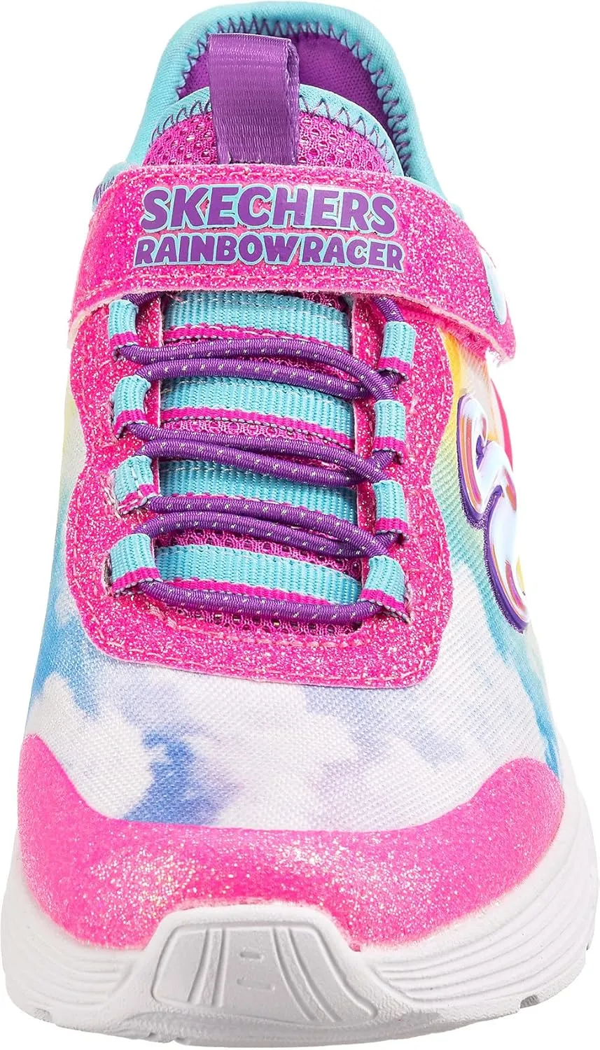 Skechers Girl's, S Lights: Rainbow Racers - Little Kid