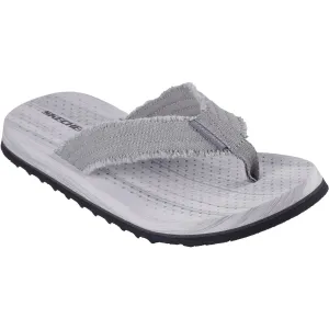 Skechers Mens Tantric Fritz 205098-GRY Grey Slip On Shoe