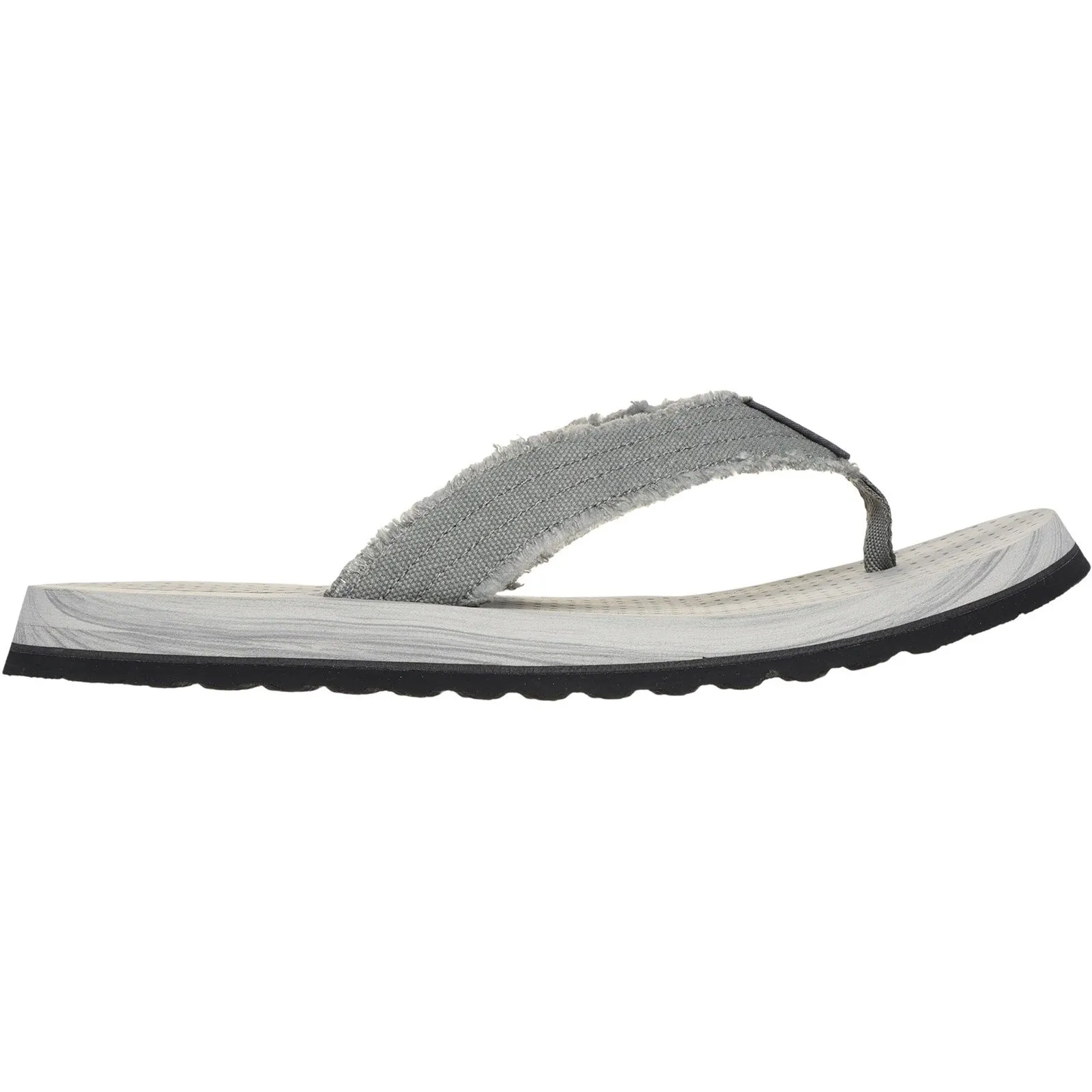 Skechers Mens Tantric Fritz 205098-GRY Grey Slip On Shoe
