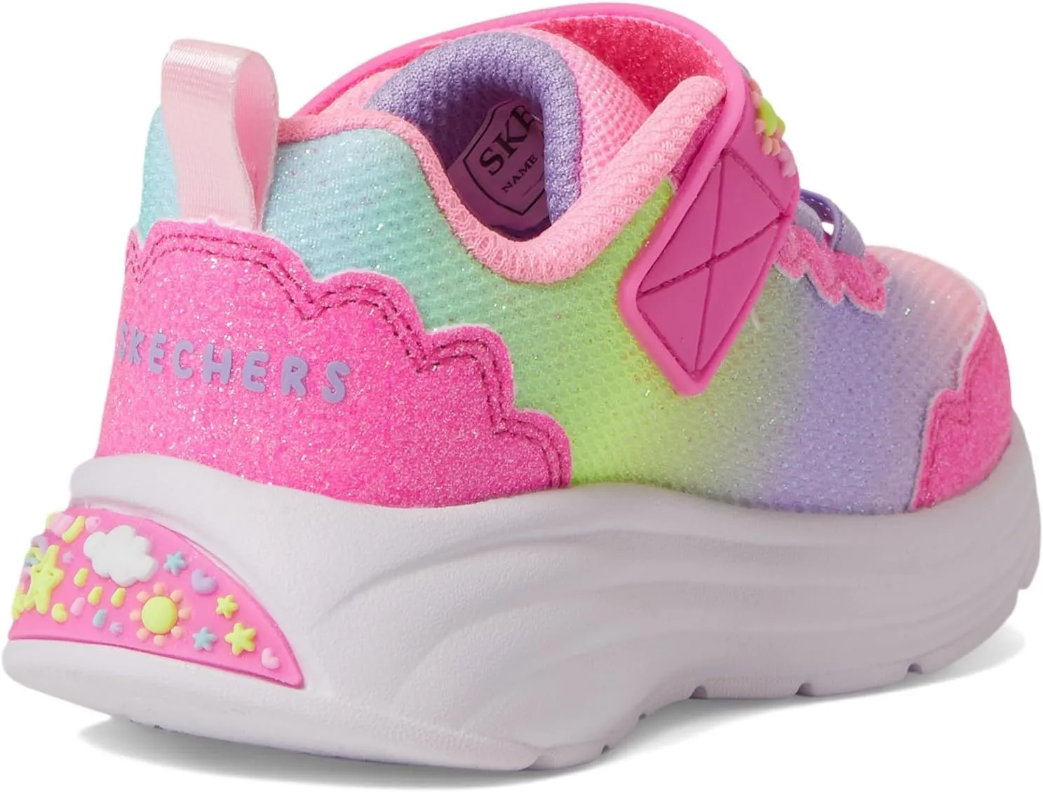 Skechers Unisex-Child My Dreamers-Pastel Sunset Sneaker