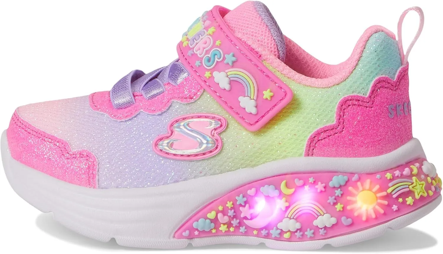 Skechers Unisex-Child My Dreamers-Pastel Sunset Sneaker