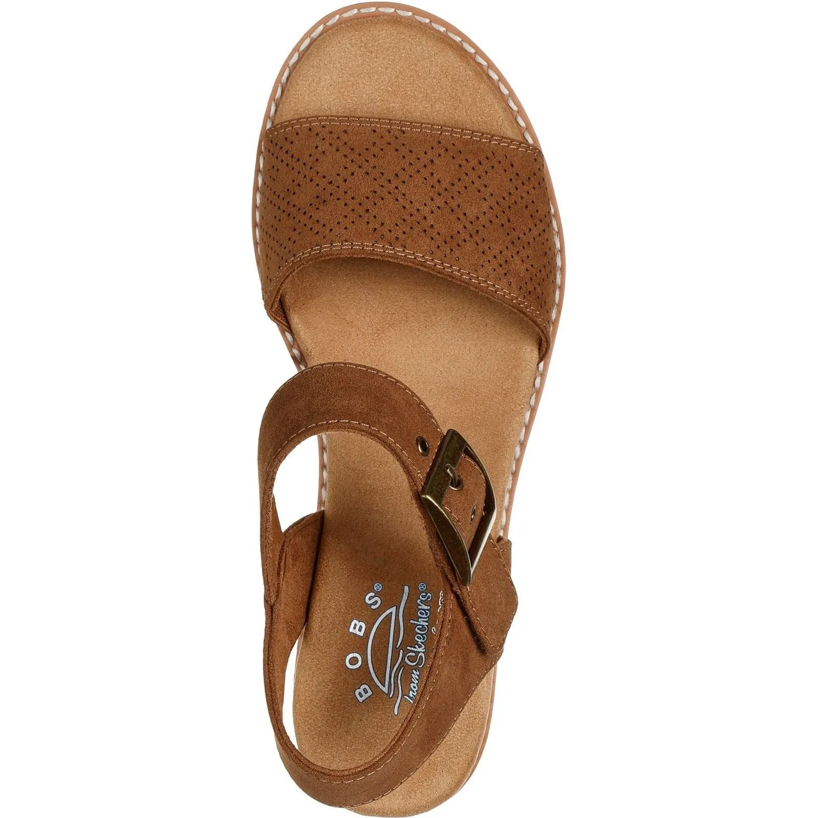 Skechers Women's Desert Kiss Serendipitous Sandal in Chestnut