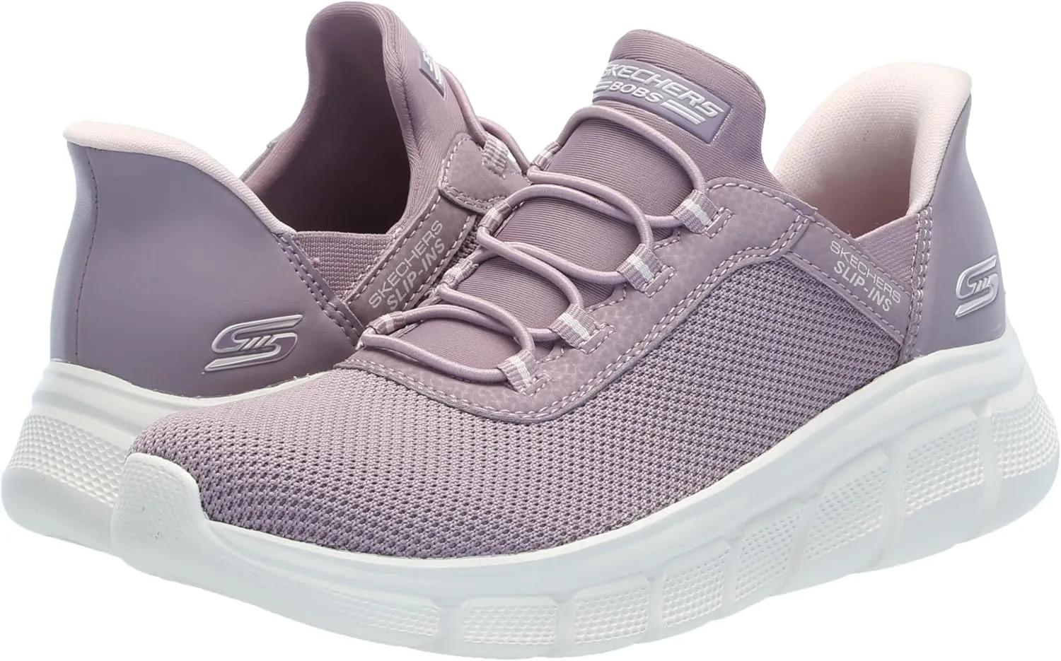Skechers Women's Hands Free Slip-ins Bobs B Flex-Fan Fav Sneaker