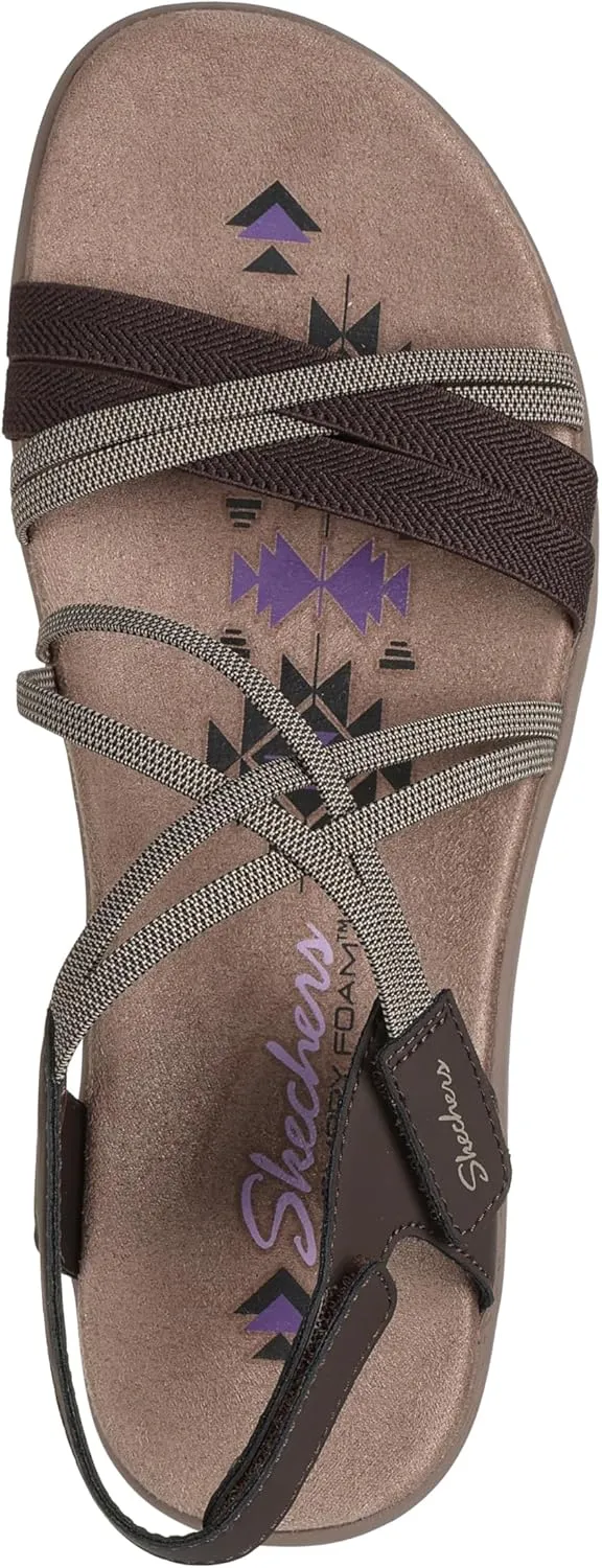 Skechers Women's Reggae Slim - Takes Two Sandal