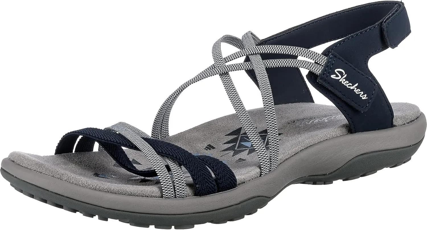 Skechers Women's Reggae Slim - Takes Two Sandal