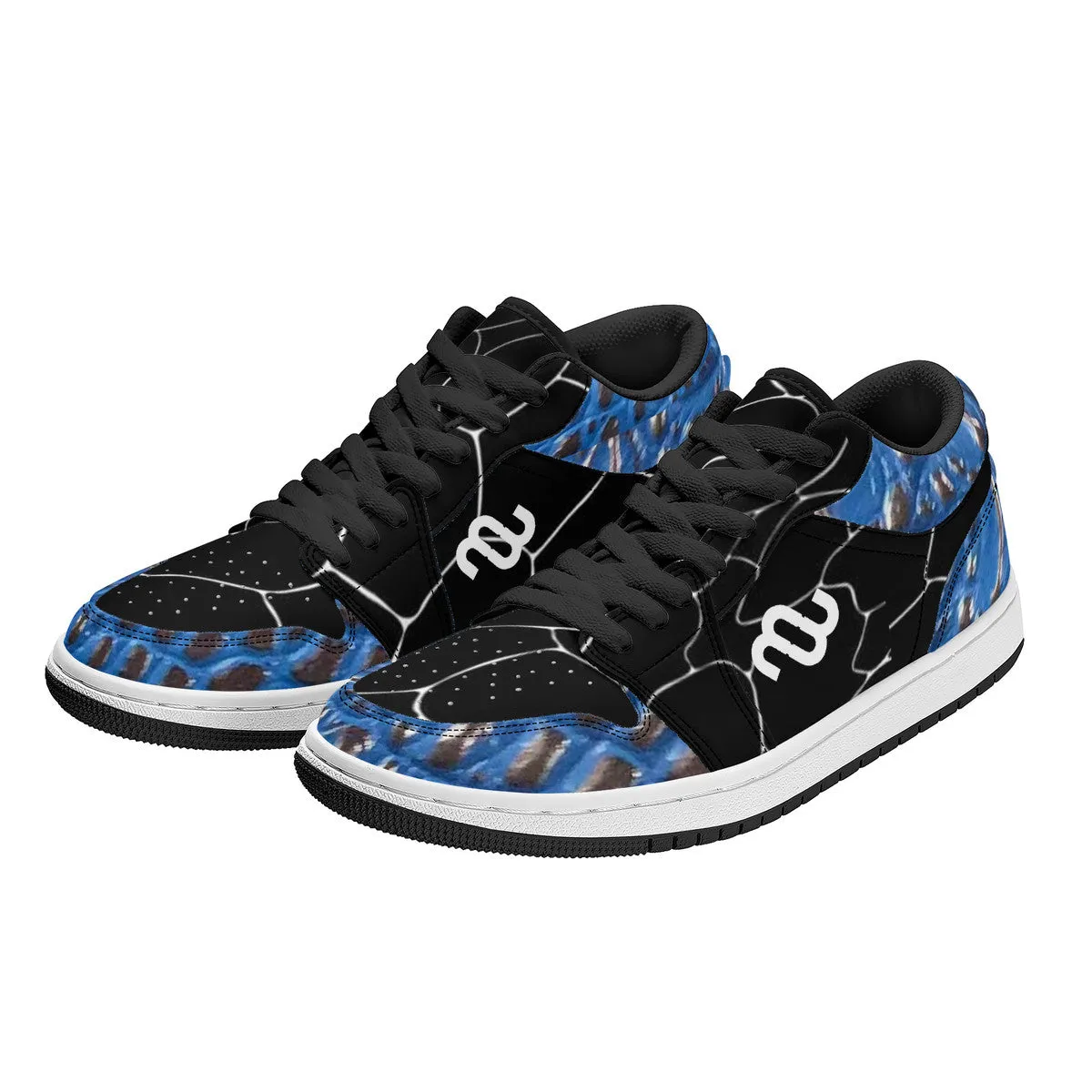 Skin Fully automated Black Unisex Bushae Gator Sneakers Top - Safe Skateboard SF_S40 Low Money