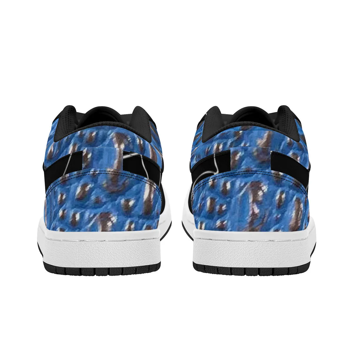 Skin Fully automated Black Unisex Bushae Gator Sneakers Top - Safe Skateboard SF_S40 Low Money