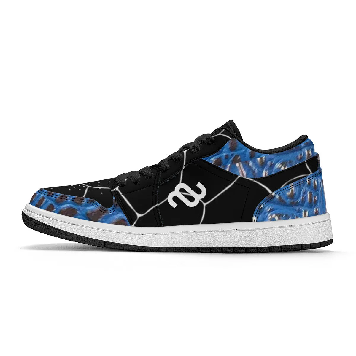 Skin Fully automated Black Unisex Bushae Gator Sneakers Top - Safe Skateboard SF_S40 Low Money