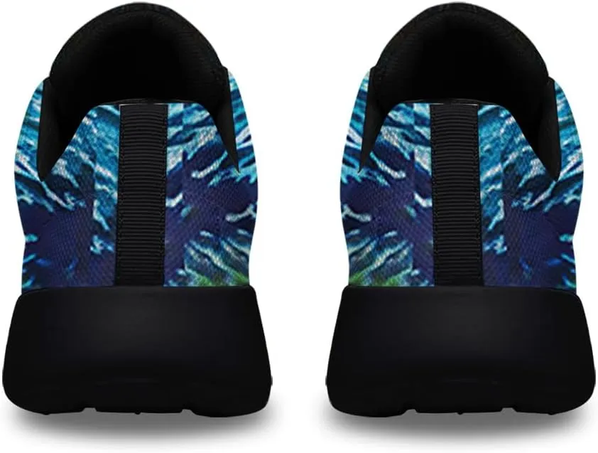 Sonzj-II Peace Hippie Printed Men Women Running Walking Shoes Lightweight Breathable Fashion Sneakers