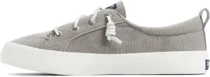 Sperry Women's Crest Vibe Sneaker, Grey, 9.5 Wide