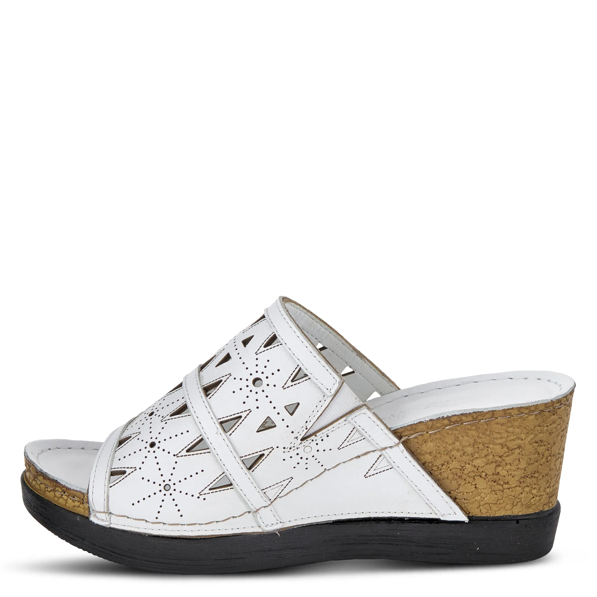 Spring Step Shoes Fusawedge Sandal Women’s Leather Corksole 2.75"
