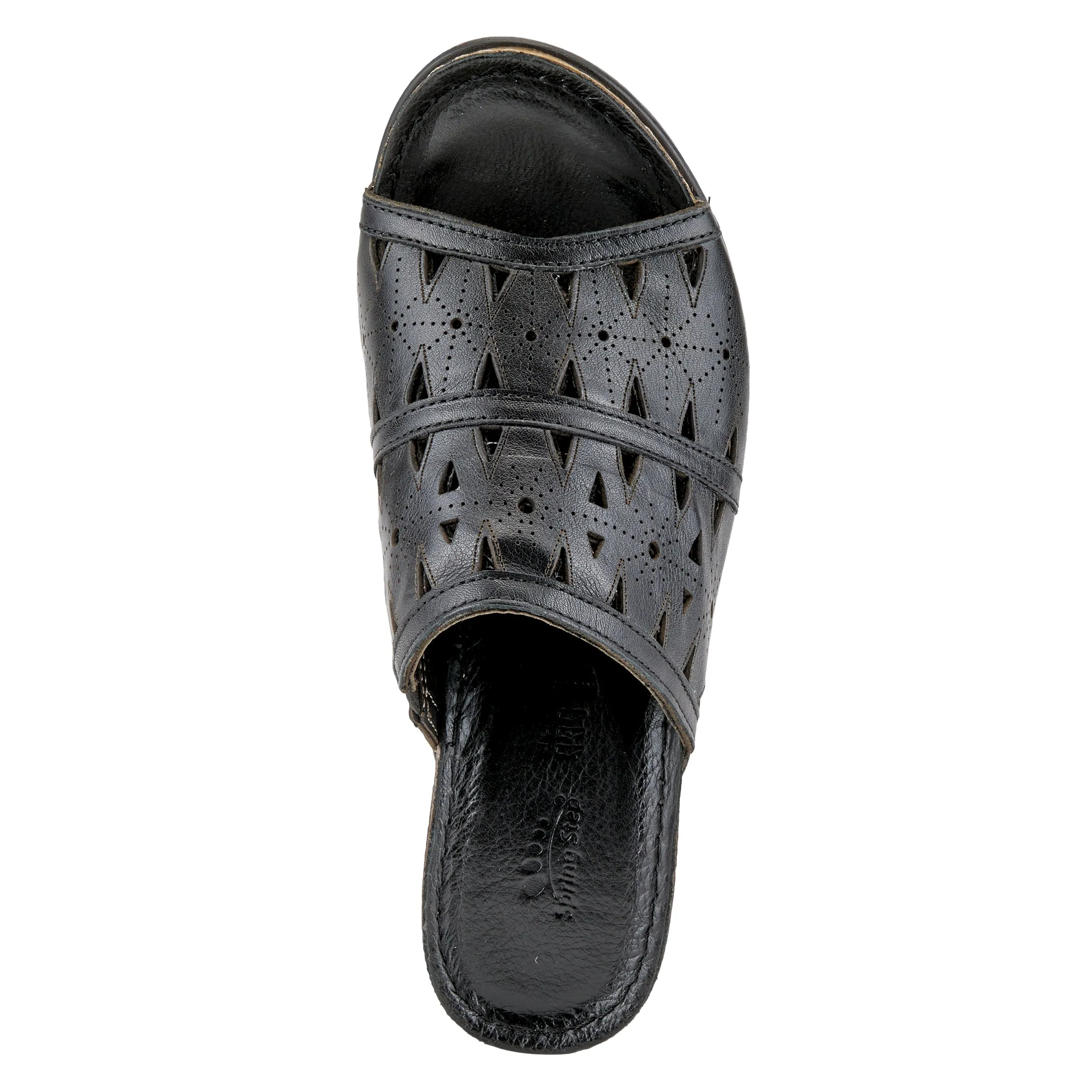 Spring Step Shoes Fusawedge Sandal Women’s Leather Corksole 2.75"
