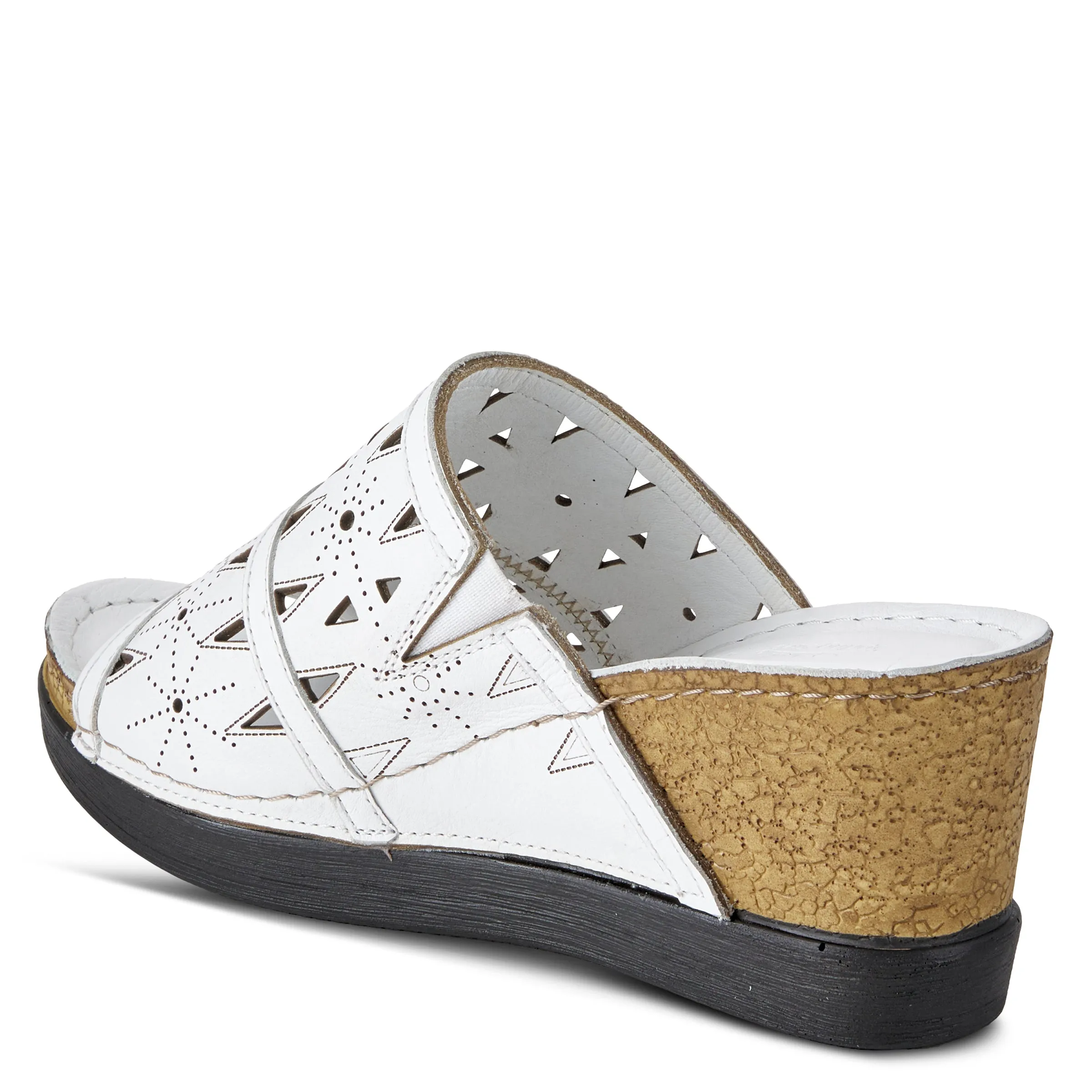 Spring Step Shoes Fusawedge Sandal Women’s Leather Corksole 2.75"