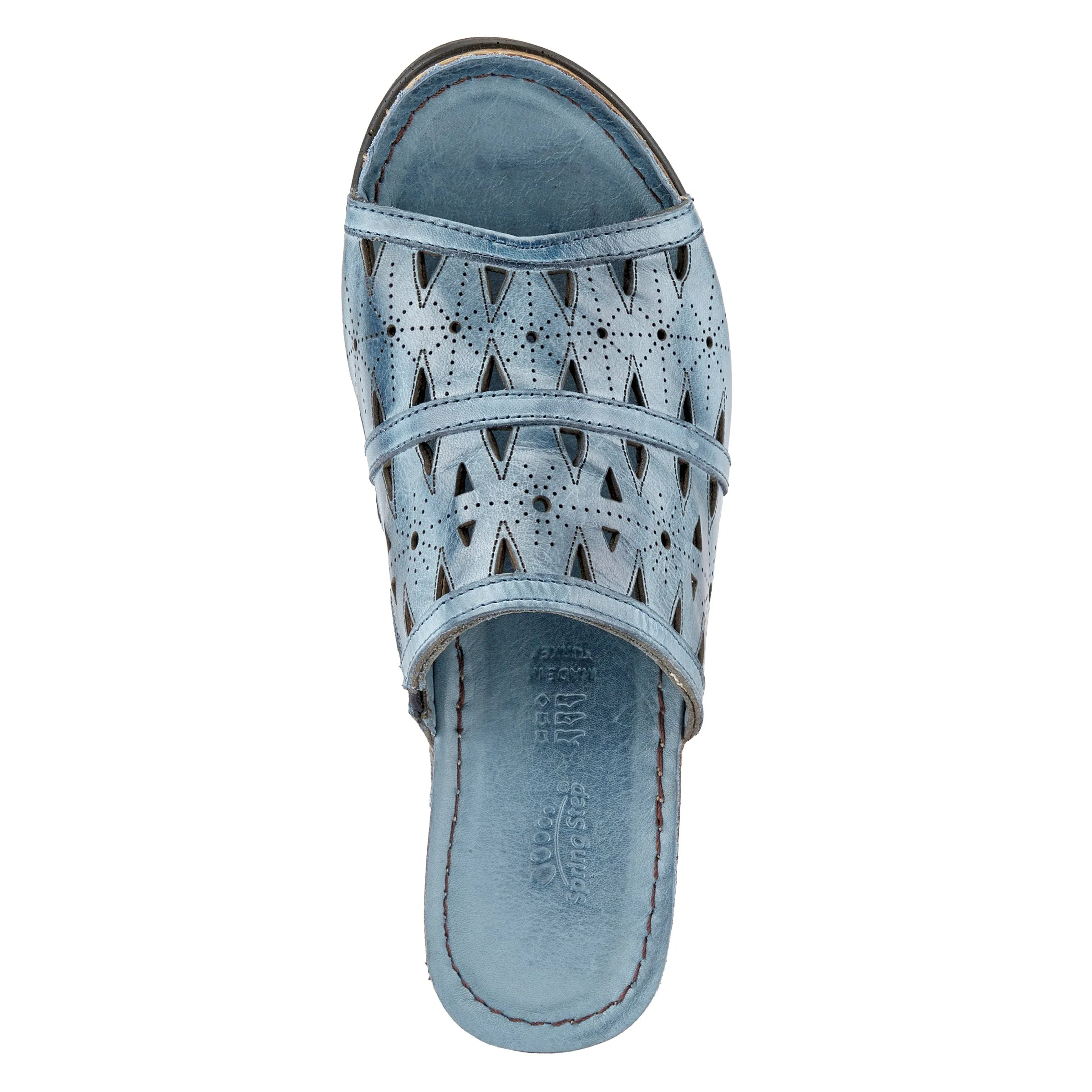 Spring Step Shoes Fusawedge Sandal Women’s Leather Corksole 2.75"