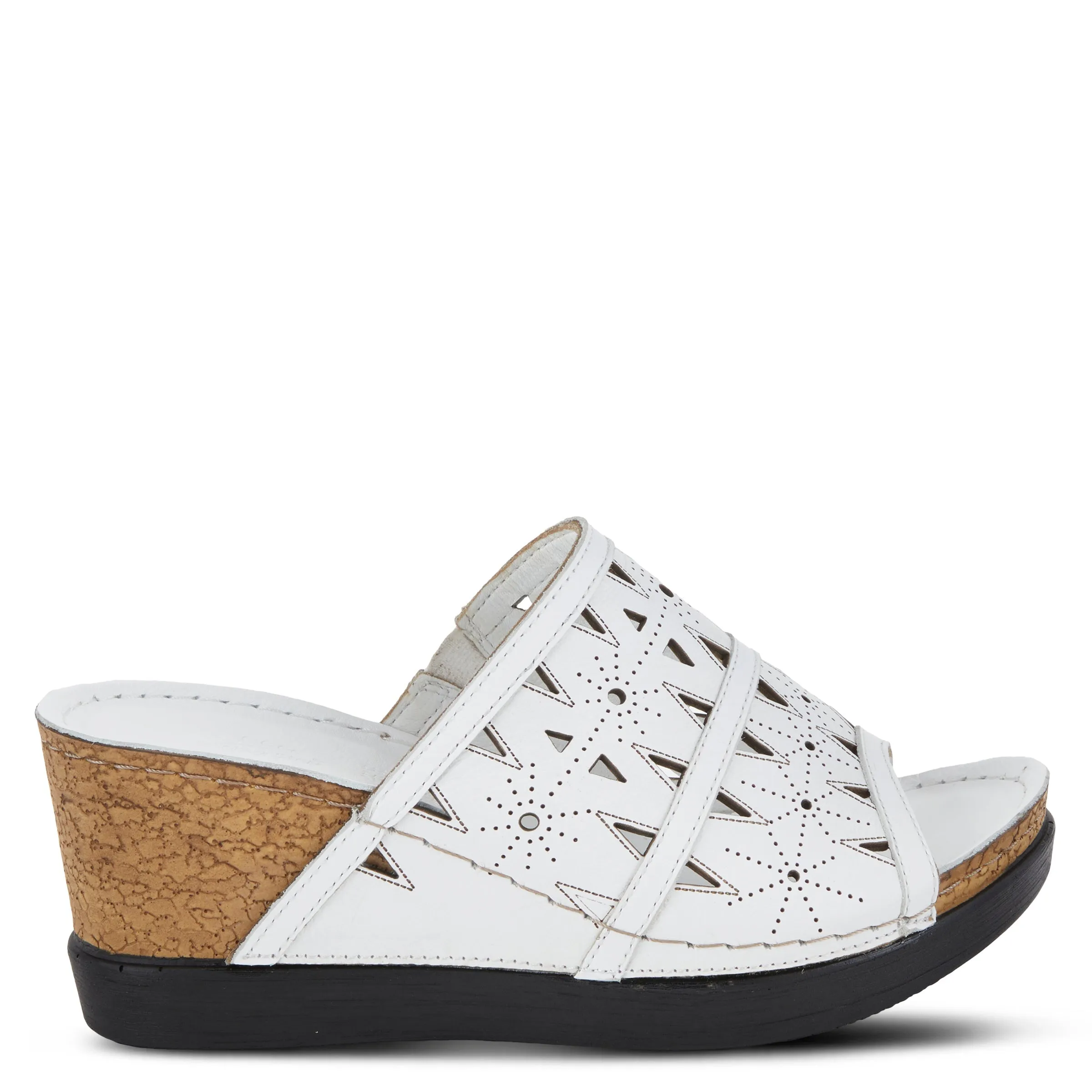Spring Step Shoes Fusawedge Sandal Women’s Leather Corksole 2.75"