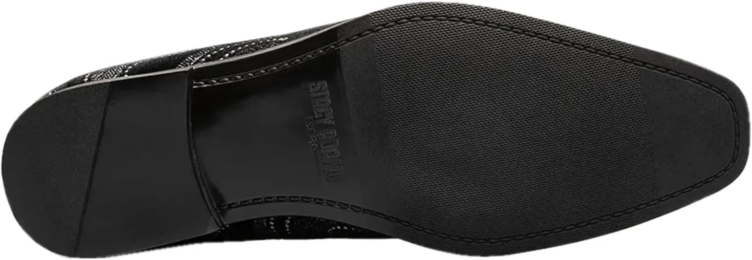Stacy Adams Men's Swainson Embroidered Slip on Loafer